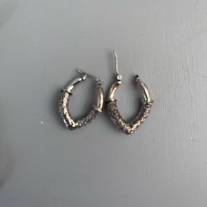 Premier Design earrings. Silver.